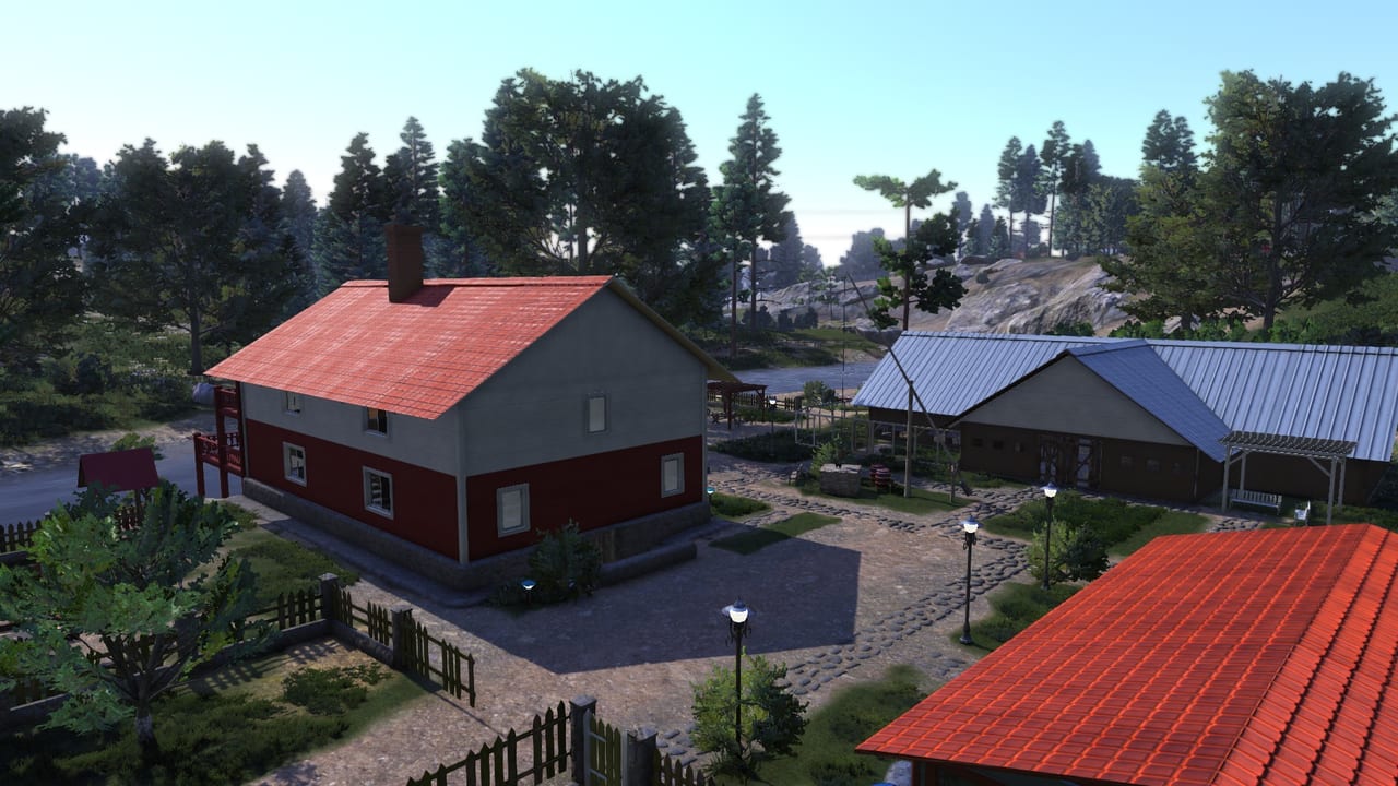 Bauernhaus und Werkstatt im Pinewood Valley